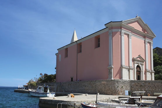 Pfarrkirche des Hl. Antonius Eremit, Veli Lošinj, Insel Lošinj