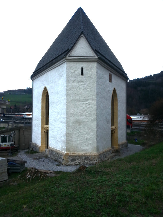 Die renovierte Heiligen-Geist-Kapelle, Bruck/Mur