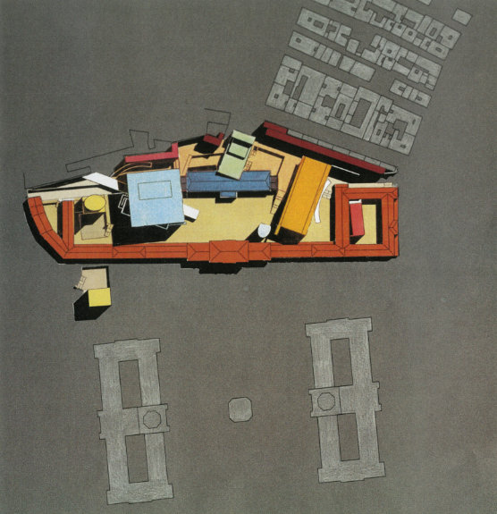 Wettbewerb 2. Stufe, Dachdraufsicht &copy; Ortner & Ortner