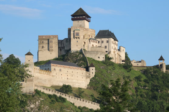 Die Burg von Trenčin