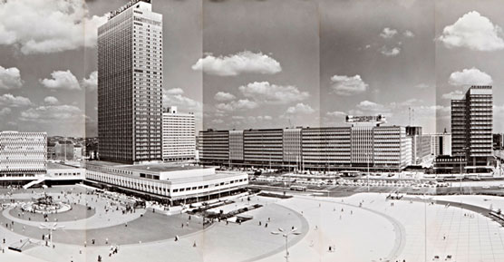 Heinz Lieber, Panorama Alexanderplatz, Fotografie, 1972, © Rechtsnachfolger Heinz Lieber, Repro: Kai-Annett Becker