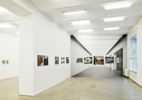 Raumeinblick Galerie Christine König